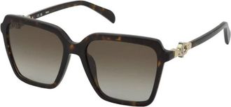 Tous Stoc 74 0743 Zonnebrillen - Dames - Zonnebrillen - Bruin - 56 MM - Accessoires