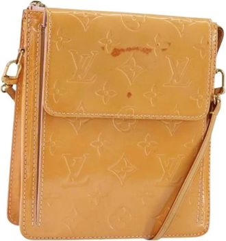 Louis Vuitton Pre-owned Cross Body Bags, female, Orange, Size: ONE SIZE Pre-owned Leather Cross Body Bag