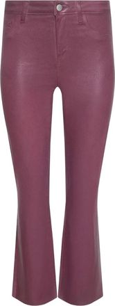 L'agence Kendra high-rise flare jeans - Pink