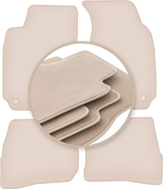 OEM Alfombrillas Beige Premium Para Volkswagen Passat B5 Sed&aacute;n, Familiar, Variante 1996-2001