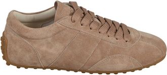 Tod's Platte Schoenen - Dames - Sneakers - Bruin - 36 EU - Schoenen