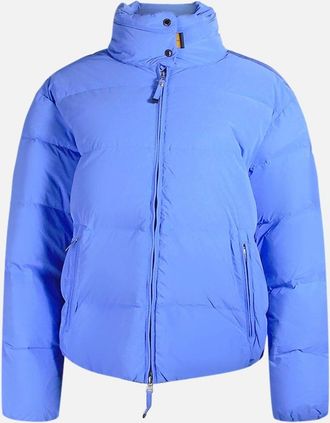 Parajumpers Womens Parajumpers Pia Cornflower Blue Down Jacket - Pink - Size: 10/8