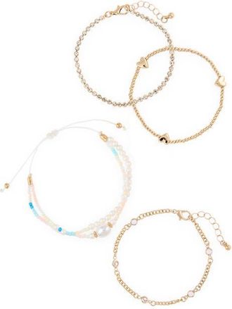 BP. Set of 4 Bracelets in Multi at Nordstrom