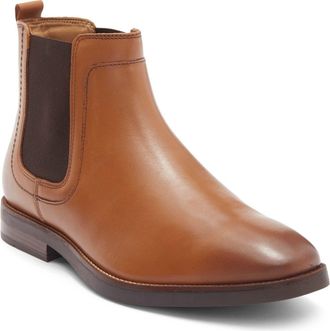 Johnston & Murphy Borland Chelsea Boot in Tan Leather at Nordstrom Rack, Size 10.5