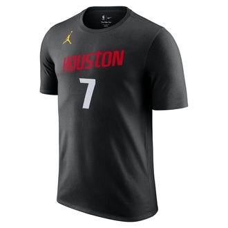 Nike Mens Houston Rockets Essential Statement NBA T-Shirt in Black | IU2377-010