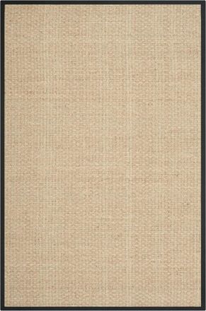 Safavieh Alfombra hierba marina beige/negro 183 x 244 cm