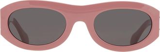 Ferragamo Grey Oval Ladies Sunglasses SF2082SE 667 54