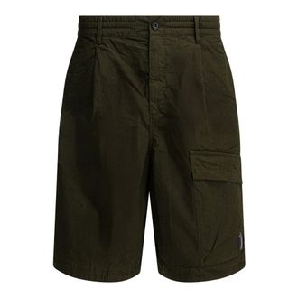 C.P. Company C.P. Company - Pantalones cortos Micro-Reps Boxy Lens - Shorts - Hombre - Verde - L