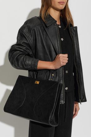 Zadig&Voltaire Jack Suede Bag, Womens, Black