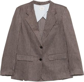 Alysi Womens Single-Breasted Blazer Jacket