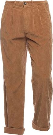 Nine In The Morning Wide Broeken - Heren - Straight fit broeken - Beige - XS - Katoen - Broeken