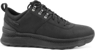 Geox Spherica Actif X2 ABX - Heren - Sneakers - Zwart - 41 EU - Leer - Schoenen