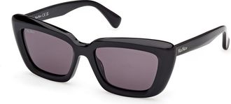 Max Mara MM0171 01A Womens Sunglasses Black Size 54