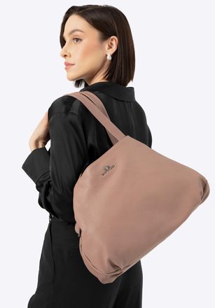 Wittchen Beige leren shoppertas voor dames