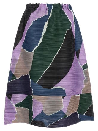 Pleats Please Issey Miyake Skirt - Purple