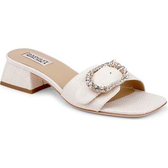Badgley Mischka Odalys Sandal in Chalk at Nordstrom, Size 9.5