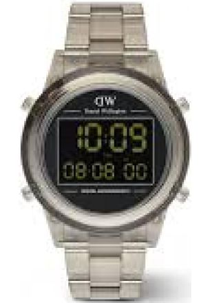 Daniel Wellington Womens DW00100766 Retro Digital Watch - Grey - One Size