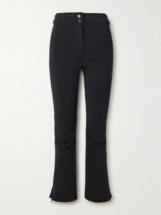 Cordova Pantaloni Da Sci Svasati In Jersey Tecnico Stretch Saint Moritz - Nero