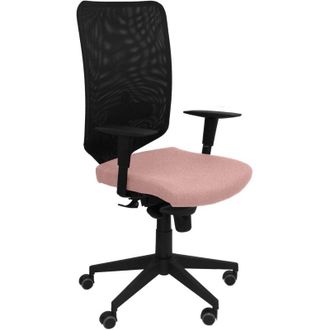 Piqueras y Crespo Silla Ossa Negra Bali Rosa P&aacute;lido