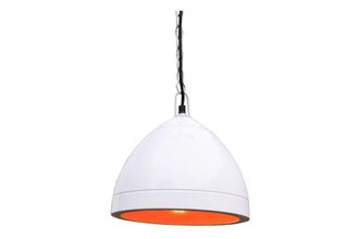 PIB L&aacute;mpara colgante de metal blanco