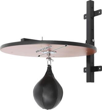 OEM Plataforma Para Saco De Velocidad, Altura Ajustable, Materiales Duraderos, Color Madera