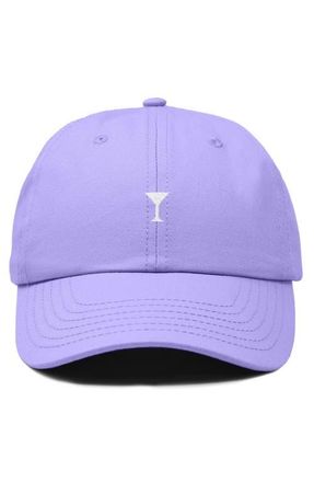 Dalix Lil Martini Dad Cap in Lavender at Nordstrom