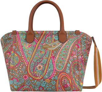 Oilily Hana Handbag Green Moss Colourful