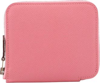Herm&egrave;s Pink Epsom Leather Coin Purse/Coin Case (Pre-Owned)