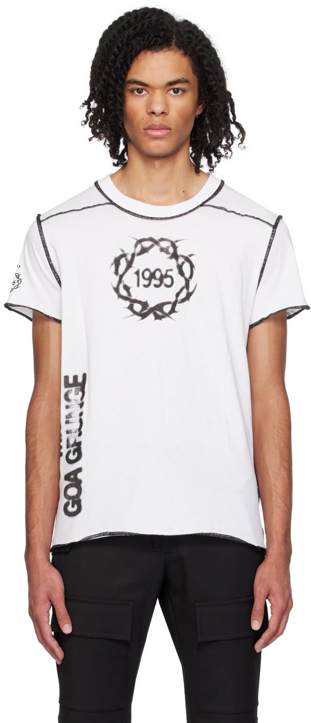 Tシャツ・カットソー MISBHV Men T-shirt Black 250M152 BLACK WHIT Cross T-Shirt
