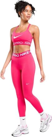 Nike Pro Dri-fit Mid Ride 7/8 Roze Legging
