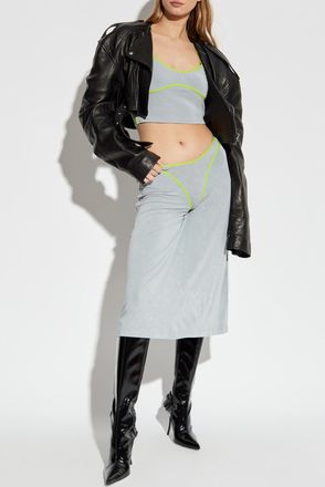 Diesel Skirt O-FINE, Womens, Grey