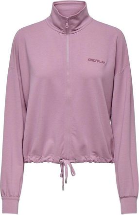 Only Play Sweater met rits en tunnelkoord Frei