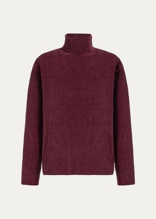 Gabriela Hearst Mens Almoner Silk Turtleneck Sweater