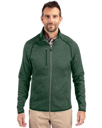 Cutter & Buck Mainsail Sweater-Knit Mens Full Zip Jacket