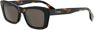 Fendi Dames, Accessoires, Zwart, Maat: 53 MM