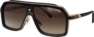 Carrera Mens Sunglasses Ca1053-S-Ti Black Acetate