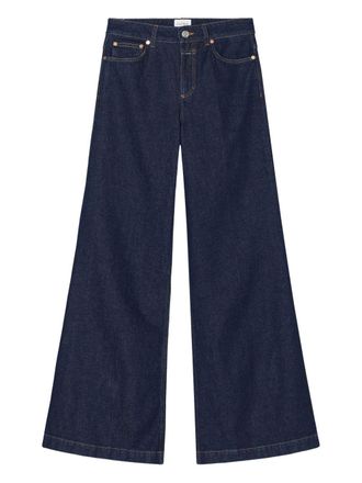 Closed Geschlossene Denim-Jeans mit weitem Bein