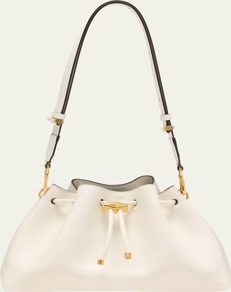 Jimmy Choo London The Cinch Leather Shoulder Bag