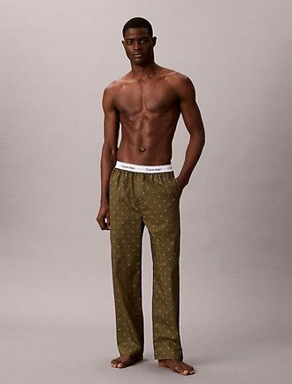 Calvin Klein Pantal&oacute;n De Pijama Cotton Poplin