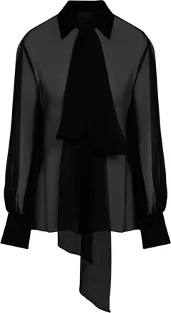 Valentino Garavani Mujer, Blusas y Camisas, Negro, Talla: S