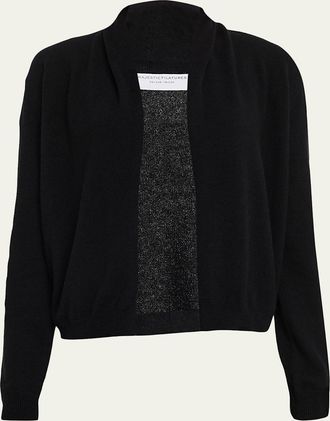 Majestic Filatures Cashmere Open-Front Cardigan