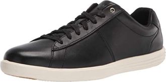 Cole Haan Mens Cole Haan Reagan C32499- Sneakers Black Leather Casual Shoes VER1128