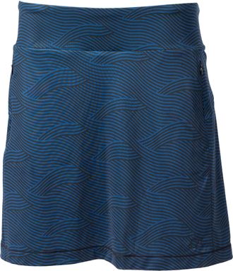 Cutter & Buck Wave Print Pull On Skort