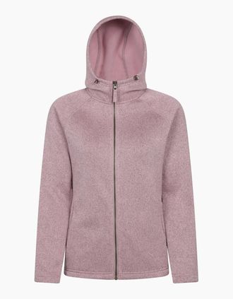 Mountain Warehouse Womens Mountain Warehouse Womens/Ladies Nevis Full Zip Hoodie - Pink - Size: 10