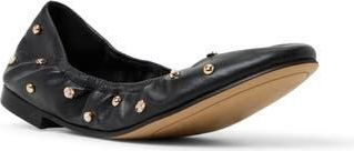 Ted Baker Lottie Studded Ballet Flat in Black at Nordstrom Rack, Size 8.5