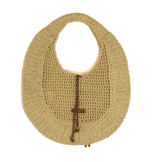 Gianni Chiarini Dames, Tassen, Beige, Maat: ONE Size Linnen