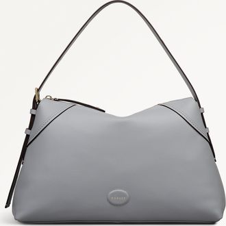 Radley London Steel Large Ziptop Shoulder Bag Crawford Mews SS26 Radley London