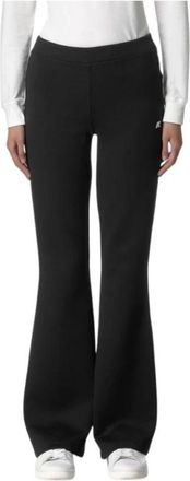 K-Way Jenny Light Spacer - Dames - Wijde Broeken - Zwart - XL - Polyester - Broeken