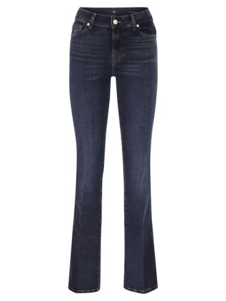 7 For All Mankind Slim Illusion Bootcut Stretch Denim