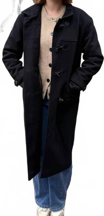 NVLT The Porter Coat In Black